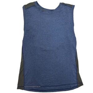 Lululemon Metal Vent Tech 2.0 Sleeveless Tank in Heathered Hero Blue Size Large